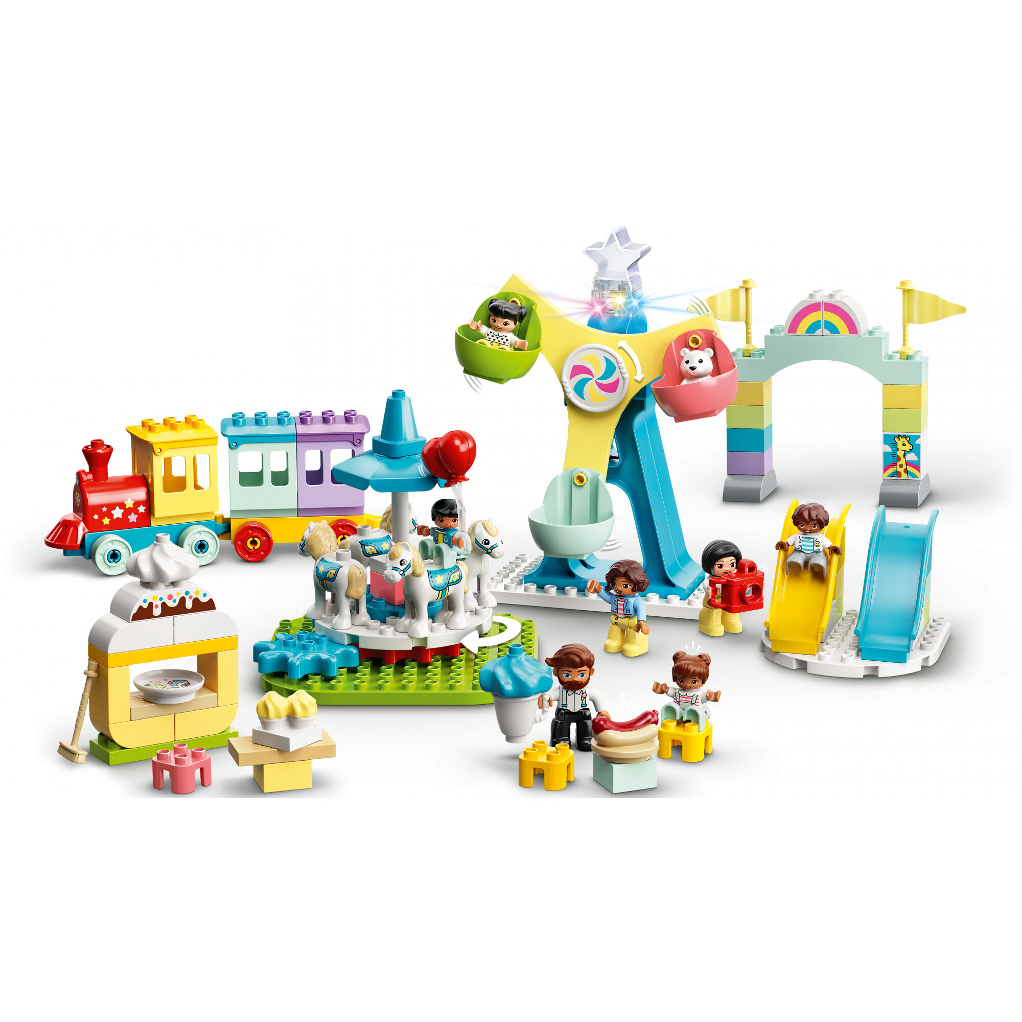 Блоковий конструктор LEGO Duplo Парк развлечений (10956)
