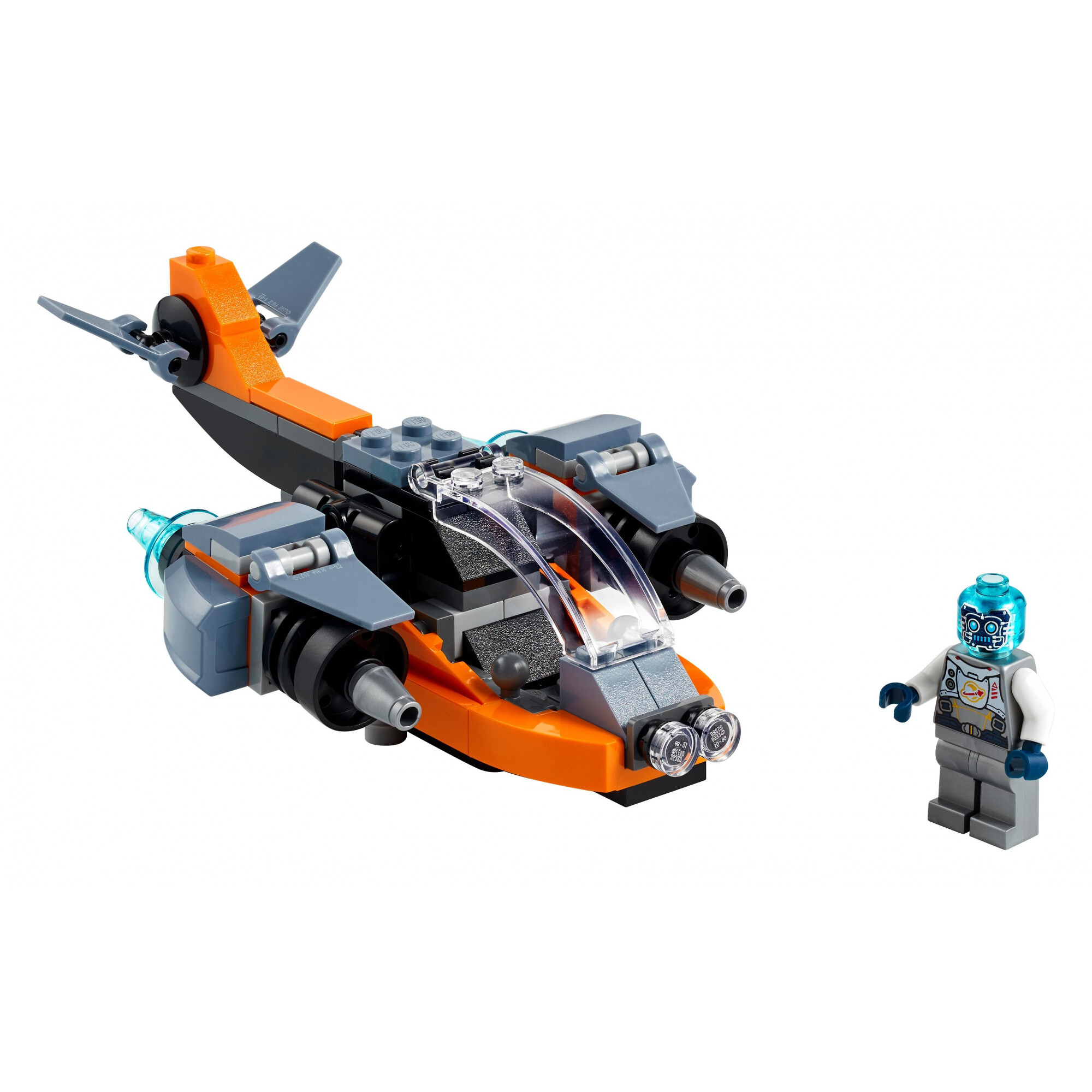 Блоковий конструктор LEGO Кибердрон (31111)